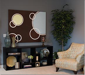 Commissioned Acrylic Painting: Seven Circles